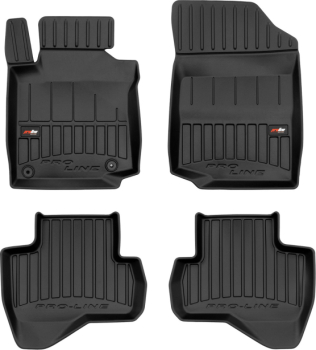 Резиновые коврики в салон Citroen C1 (mkI); Peugeot 107 (mkI); Toyota Aygo (mkI) 2005-2014 (Frogum Proline Premium)