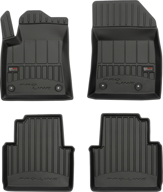 Гумові килимки в салон Citroen C3 Aircross (mkI) 2017-2024 (Frogum Proline Premium)
