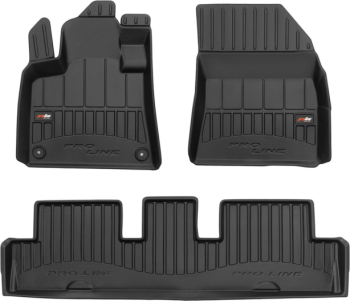 Гумові килимки в салон Citroen C4 Picasso (mkII) / C4 Spacetourer (mkII) 2013-2022 (Frogum Proline Premium)