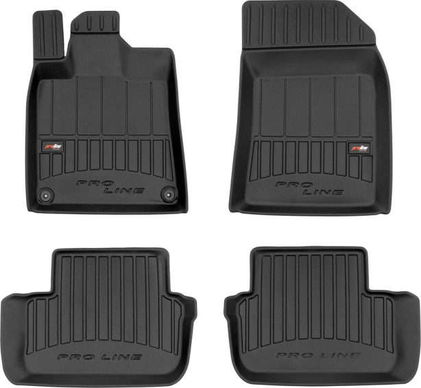 Резиновые коврики в салон Citroen C5 (mkI) 2000-2008; Peugeot 407 (mkI) 2004-2011 (Frogum Proline Premium)