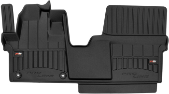 Гумові килимки в салон Citroen Jumpy (mkIII) / SpaceTourer (mkI); Peugeot Expert (mkIII) / Traveller (mkI); Toyota ProAce (mkII) 2016→ (1 ряд) (Frogum Proline Premium)