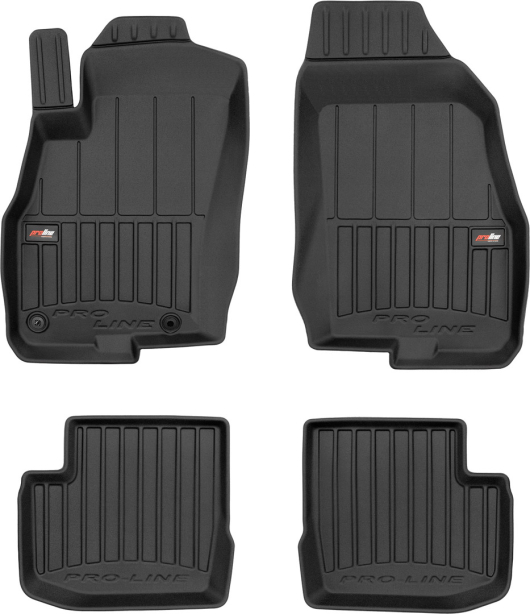 Резиновые коврики в салон Fiat Punto (mkIII) 2005-2012 (Grande / Evo)(5-дв.) (Frogum Proline Premium)