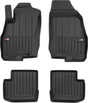 Резиновые коврики в салон Fiat Punto (mkIII) 2005-2012 (Grande / Evo)(5-дв.) (Frogum Proline Premium)