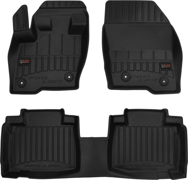 Гумові коврики в салон для  Ford Edge (mkII) 2014-2024 (Frogum Proline Premium)