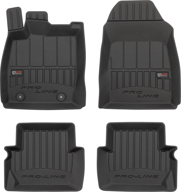 Гумові коврики в салон для  Ford Fiesta (mkVI) 2008-2017 (Frogum Proline Premium)