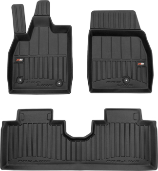 Резиновые коврики в салон Ford Mustang Mach-E (mkI) 2020→ (Frogum Proline Premium)