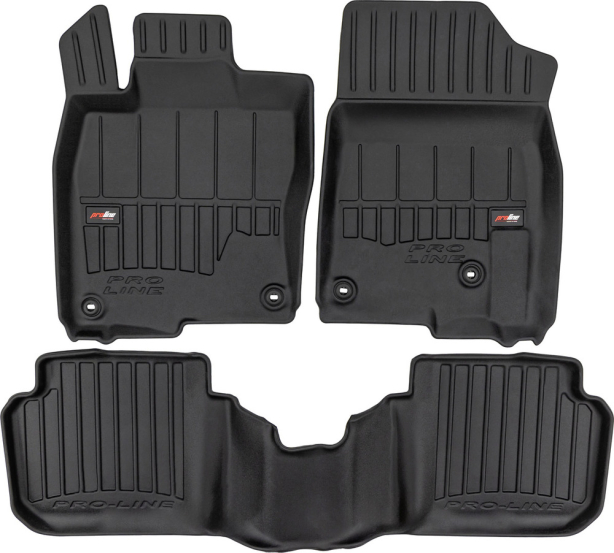 Резиновые коврики в салон Honda Civic (mkXI) 2021→ (гибрид) (Frogum Proline Premium)