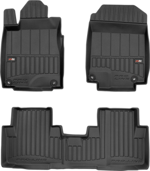 Резиновые коврики в салон Honda CR-V (mkIV) 2011-2018 без сабвуфера под пассажиром Frogum Proline Premium
