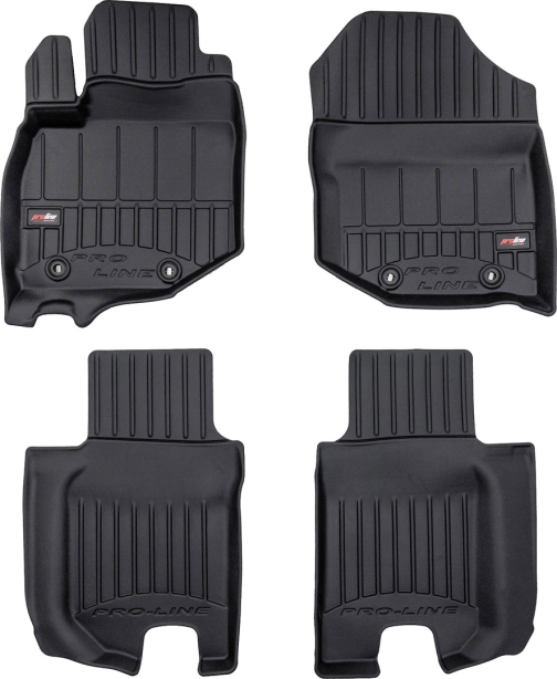 Резиновые коврики в салон Honda Jazz/Fit (mkII) 2007-2014 (EU) (Frogum Proline Premium)