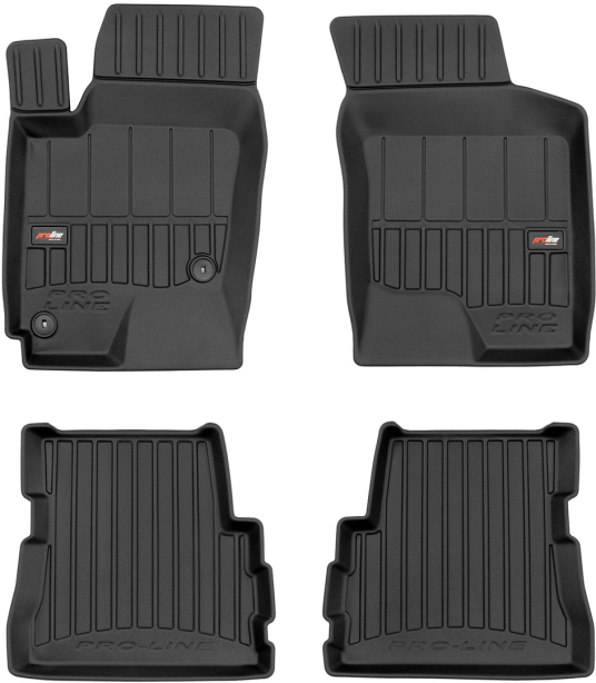 Гумові килимки в салон Hyundai Getz (mkI) 2002-2011 (Frogum Proline Premium)