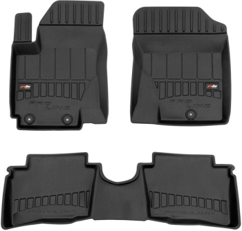 Резиновые коврики в салон Hyundai i20 (mkI) 2008-2014 (Frogum Proline Premium)