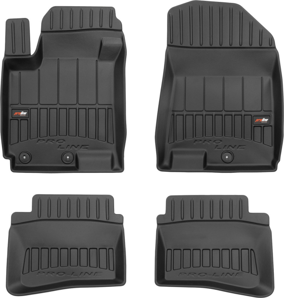 Резиновые коврики в салон Hyundai i20 (mkII) 2014-2020 (Frogum Proline Premium)
