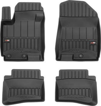 Резиновые коврики в салон Hyundai i20 (mkII) 2014-2020 (Frogum Proline Premium)