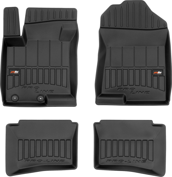 Резиновые коврики в салон Hyundai i20 (mkIII) 2020→ / Bayon (mkI) 2021→ Frogum Proline Premium