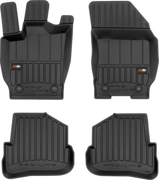 Резиновые коврики в салон Audi A1/S1 (mkI) 2010-2018 (Frogum Proline Premium)