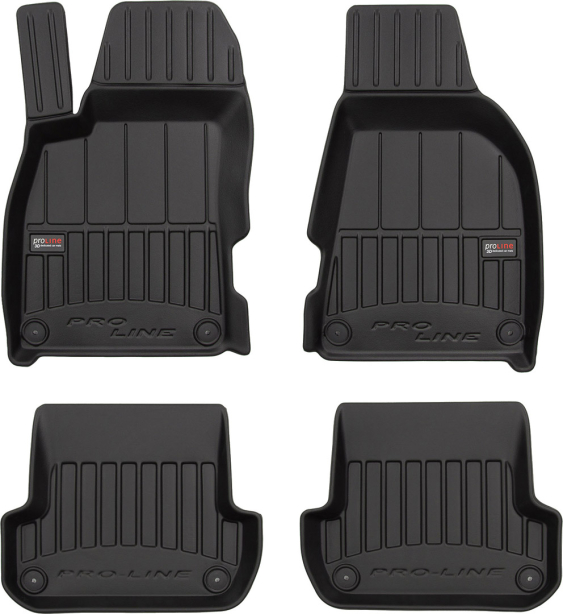 Резиновые коврики в салон Audi A4/S4/RS4 mkII B6 2000-2004 Frogum Proline Premium