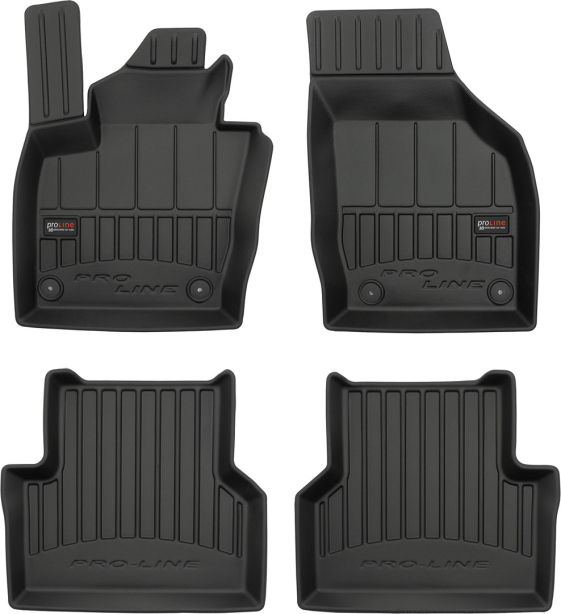 Гумові килимки в салон Audi Q3/RS Q3 (mkI) 2011-2018 (Frogum Proline Premium)