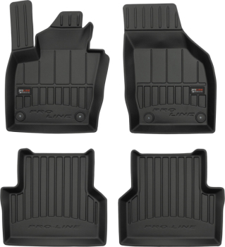 Гумові килимки в салон Audi Q3/RS Q3 (mkI) 2011-2018 (Frogum Proline Premium)