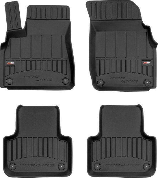 Гумові килимки в салон Audi Q7/SQ7 (mkII) 2015→ / Q8/SQ8/RS Q8 (mkI) 2018→; Lamborghini Urus (mkI) 2018→ (Frogum Proline Premium)
