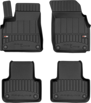 Гумові килимки в салон Audi Q7/SQ7 (mkII) 2015→ / Q8/SQ8/RS Q8 (mkI) 2018→; Lamborghini Urus (mkI) 2018→ (Frogum Proline Premium)