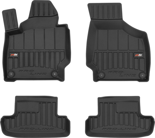 Резиновые коврики в салон Audi TT/TTS/TT RS (mkII) 2006-2014 (Frogum Proline Premium)