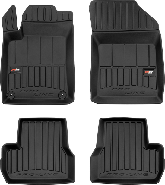 Гумові коврики в салон для Citroen C3 (mkII) 2009-2016 (Frogum Proline Premium)