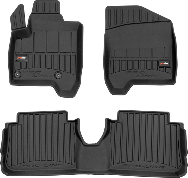 Резиновые коврики в салон Citroen C3 Picasso (mkI) 2008-2017 (Frogum Proline Premium)