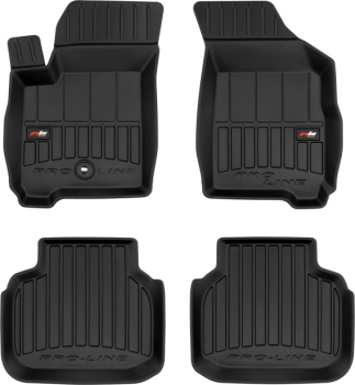 Гумові килимки в салон Dodge Journey (mkI) 2008-2020; Fiat Freemont (mkI) 2011-2015 (1 клипса) (Frogum Proline Premium)