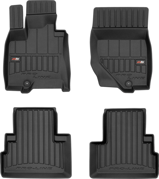 Резиновые коврики в салон Infiniti FX (mkII) 2008-2013 / QX70 (mkI) 2013-2017 (Frogum Proline Premium)