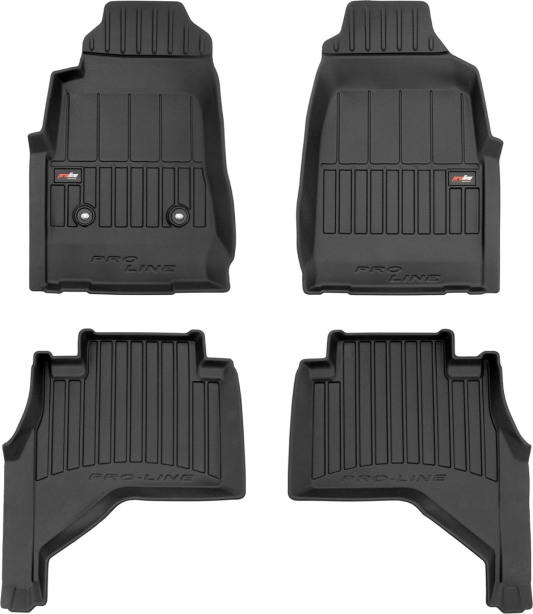 Резиновые коврики в салон Isuzu D-Max (mkII) 2011-2019 (Frogum Proline Premium)