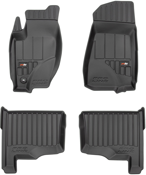 Резиновые коврики в салон Jeep Grand Cherokee (WK) 2004-2010 (Frogum Proline Premium)