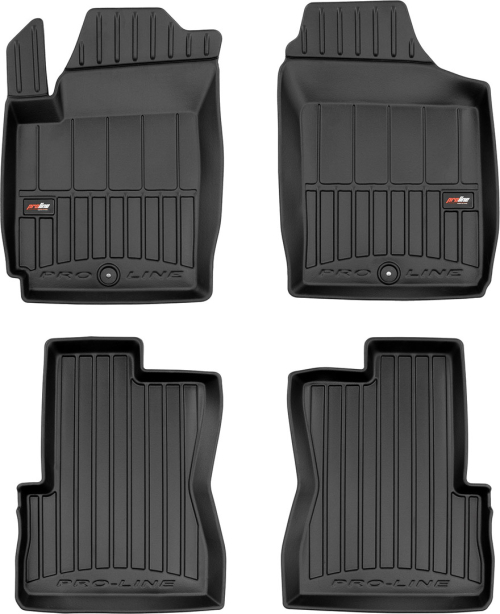 Резиновые коврики в салон Kia Picanto (mkI) 2003-2011 (Frogum Proline Premium)
