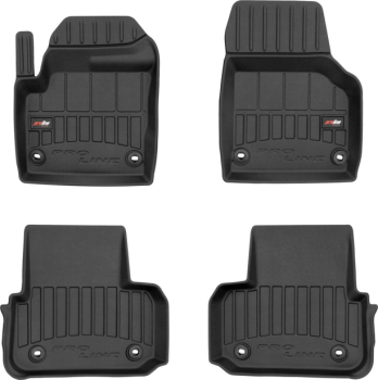 Резиновые коврики в салон Land Rover Discovery Sport (mkI)(L550) 2014-2019 (1-2 ряд) (Frogum Proline Premium)