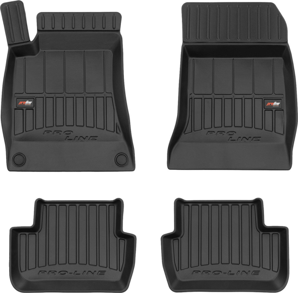 Резиновые коврики в салон Mercedes-Benz A-Class (W176) / B-Class (W246) / CLA-Class (C117; X117) / GLA-Class (X156) 2011-2020 (Frogum Proline Premium)