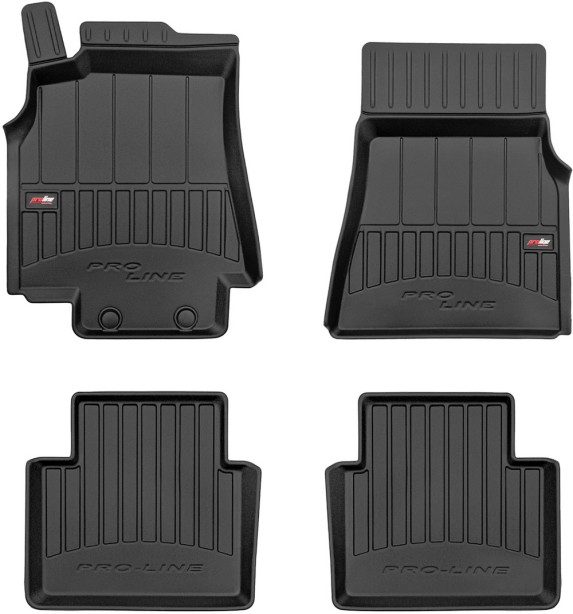 Резиновые коврики в салон Mercedes-Benz B-Class (W245) 2004-2011 (Frogum Proline Premium)
