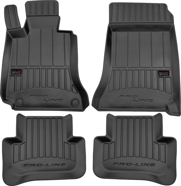 Резиновые коврики в салон Mercedes-Benz C-Class (W204; S204) 2007-2014 (Frogum Proline Premium)