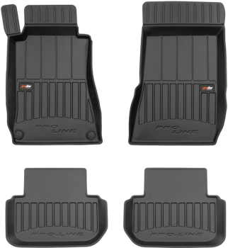 Резиновые коврики в салон Mercedes-Benz CLK-Class (C209) 2001-2009 (Frogum Proline Premium)