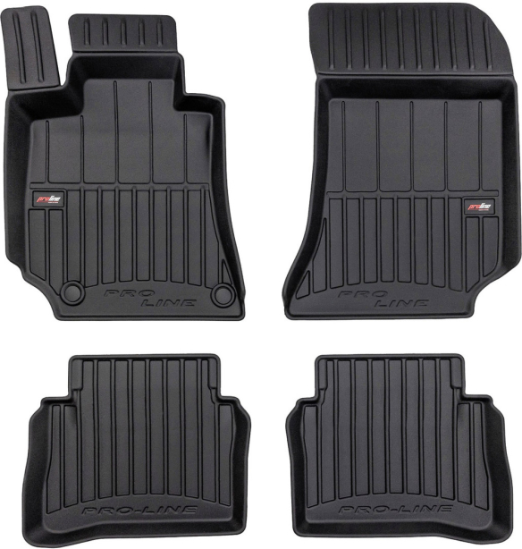 Резиновые коврики в салон Mercedes-Benz E-Class (W212) 2009-2016 (Frogum Proline Premium)