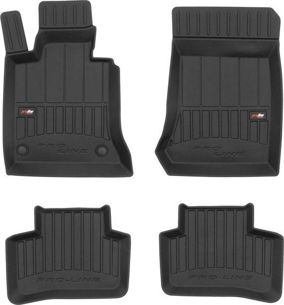 Резиновые коврики в салон Mercedes-Benz GLK-Class (X204) 2008-2015 (Frogum Proline Premium)