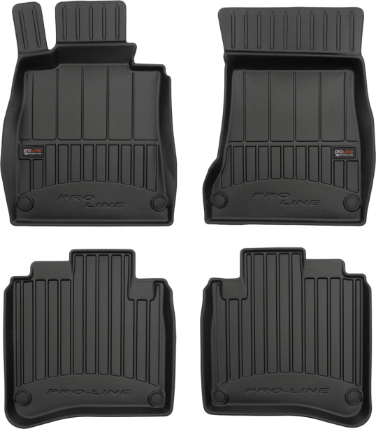 Резиновые коврики в салон Mercedes-Benz S-Class (V222)(long) 2013-2020 (полный привод) (Frogum Proline Premium)