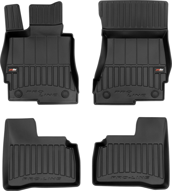 Резиновые коврики в салон Mercedes-Benz S-Class (W221) 2005-2013 (Frogum Proline Premium)