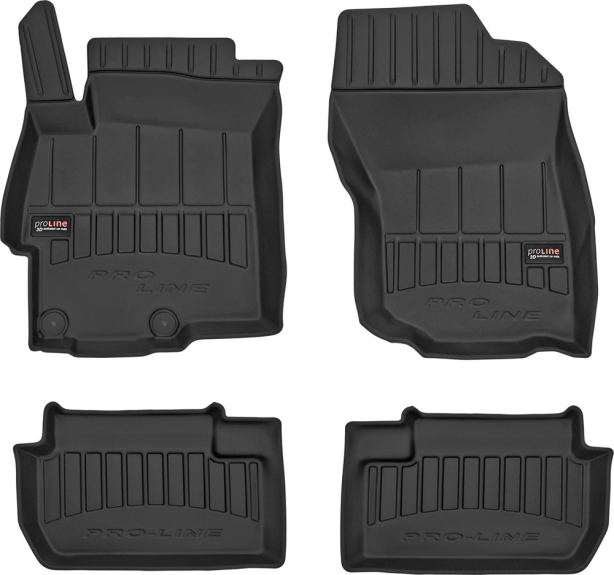 Резиновые коврики в салон Mitsubishi Lancer (mkX) 2007-2017 (Frogum Proline Premium)