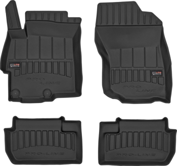 Резиновые коврики в салон Mitsubishi Lancer (mkX) 2007-2017 (Frogum Proline Premium)