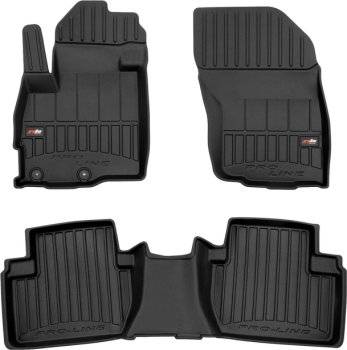 Гумові килимки в салон Mitsubishi Outlander (mkII) 2006-2013 (Frogum Proline Premium)