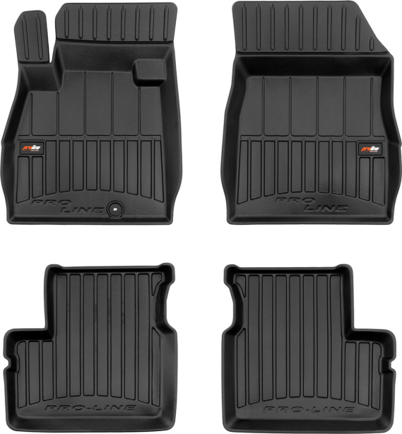 Резиновые коврики в салон Nissan Micra (mkIV)(K13) 2010-2016 (Frogum Proline Premium)