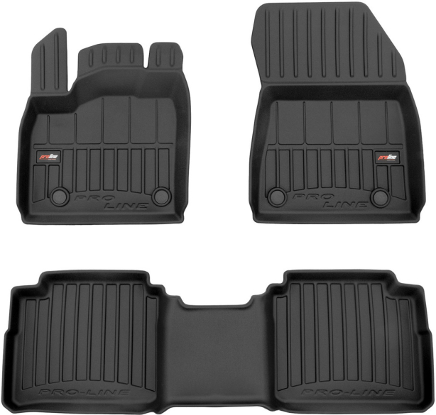 Резиновые коврики в салон Nissan X-Trail (mkIV)(T33) 2021→ / Rogue (mkII) 2021→ e-power (Frogum Proline Premium)