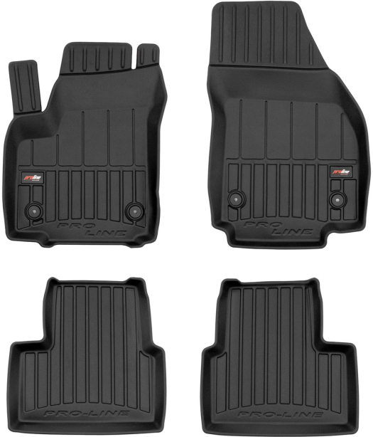Резиновые коврики в салон Opel Meriva (mkII)(B) 2010-2017 (Frogum Proline Premium)