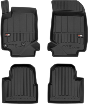 Гумові килимки в салон Peugeot 2008 (mkII) 2019→; Citroen C4 (mkIII)(лифтбек) 2020→ / C4X (mkIII)(седан) 2020→ (не электро) (Frogum Proline Premium)