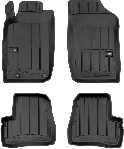 Резиновые коврики в салон Peugeot 206 (mkI) 1998-2012 (Frogum Proline Premium)