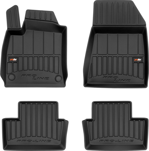Резиновые коврики в салон Renault Clio (mkV) 2019→; Mitsubishi Colt (mkVII) 2023→ Stingray, Avto-Gumm, Frogum Proline Premium